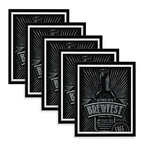 Cadre photo en bois A3 Poster noir <span class=keywords><strong>et</strong></span> blanc pour photos 16x20 Affichage d'images Marco Para - Product Image 5
