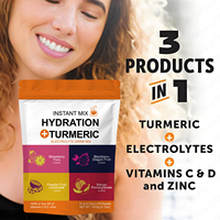 Pack Variété Citron Fruit de la Passion StrawberryTropical Punch Electrolyte Poudre Boisson Mix pour Adulte 16 Packs