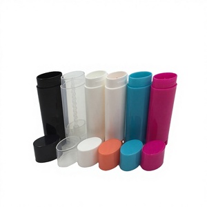 Envase Ovalado Blanco de 4.5ml y 15ml para Loción, Brillo Labial, Desodorante, Bálsamo Labial, con Tapa Deslizante y Giratoria, Recargable, 0.15oz y 0.5oz - Product Image 3