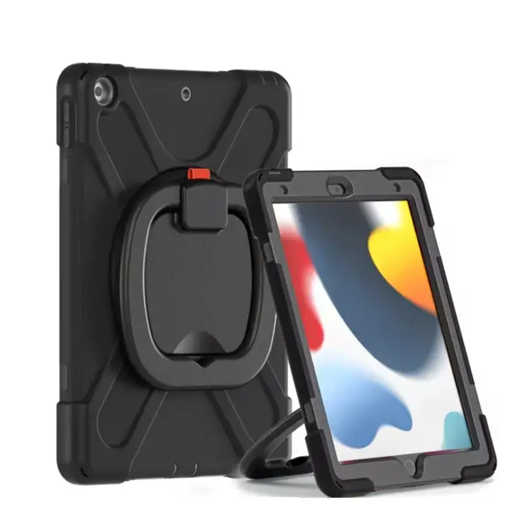 Custodia per Tablet con rotazione per iPad 10.2 custodia per custodia di nona generazione di ottava generazione con portamatite