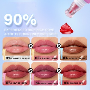 Aceite Labial Hidratante de 6 Colores con Gancho para Llavero, Bálsamo Labial Humectante de Larga Duración para Maquillaje y Belleza - Product Image 2