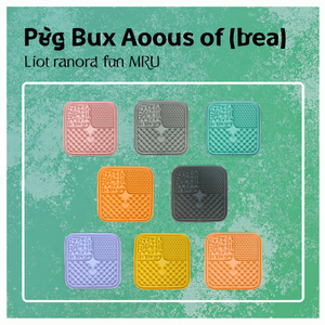 وعاء طعام بطيء للكلاب من السيليكون مع شعار مخصص، متين وغير سام، مع أكواب شفط محمولة، حصيرة لعق للحيوانات الأليفة - Product Image 6