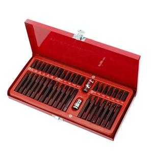 Juego de Destornilladores de Estrella de 40 Piezas, Marca [Brand], con Enchufe de 1/4 de Pulgada, Herramienta de Reparación Automotriz, Acero al Cromo Vanadio, Estuche Rígido - Product Image 1