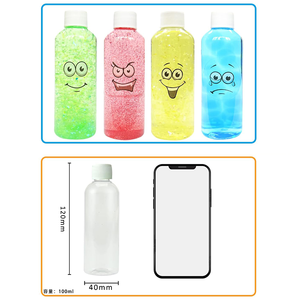 Biểu Tượng Tùy Chỉnh 100Ml Chai Nhựa Rỗng Rõ Ràng Cảm Giác Làm dịu Chai Cho Trẻ Con Tự kỉ Trẻ Em - Product Image 5