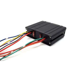 Panel de interruptor de aluminio de 6 entradas, caja de interruptor basculante de encendido y apagado, Panel de controlador de palanca <span class=keywords><strong>LED</strong></span> azul de 12V para autobús de coche marino - Product Image 3