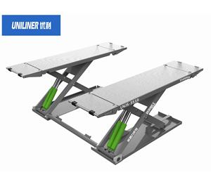 Uniliner, élévateur de voiture à ciseaux portable à commande électrique, élévateur de voiture à ciseaux de petite taille, hauteur de 1000 mm, capacité de levage de 3500 kg, élévateurs de voiture mobiles 3510 - Product Image 1