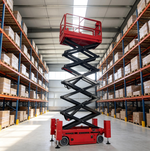 โต๊ะยกแบบกรรไกรไฟฟ้า 20 เมตร ได้รับการรับรองมาตรฐาน CE ระบบปรับระดับอัตโนมัติ ขับเคลื่อนด้วยตัวเอง สำหรับงานอุตสาหกรรมที่สูง - Product Image 4