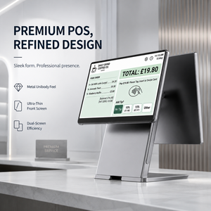 เครื่องบันทึกเงินสดแบบ All-in-One หน้าจอคู่ขนาด 15.6 นิ้ว พร้อมหน้าจอสัมผัส สำหรับซูเปอร์มาร์เก็ตและร้านอาหาร - Product Image 1