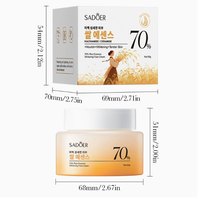 Crème Visage Éclaircissante Transfrontalière à l'Essence de Riz Hydratante et Nourrissante