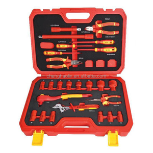 Kit d'outils isolés professionnels 25 pièces pour électricien haute tension C21911 – Conçu pour la sécurité haute tension - Product Image 1