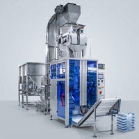 Machine d'emballage automatique de glaçons industriels avec pesage, remplissage et scellage, en acier inoxydable 304 pour glaçons carrés solides