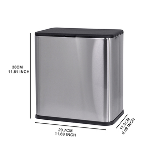 <strong>Kitchen</strong> Hanging Trash Waste <strong>Bins</strong> Dustbin <strong>Compost</strong> <strong>Bin</strong> Wall Mounted Stainless Steel Trash Can - Product Image 4