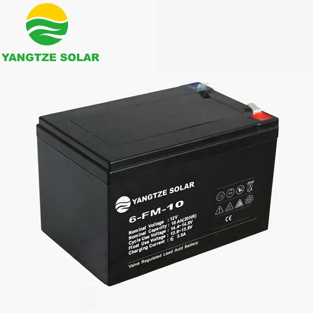 Yangtze mini 12 v 10ah şarj edilebilir pil