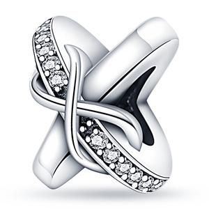 <span class=keywords><strong>Pendentif</strong></span> Breloque Cœur en Zircon Plaqué Or Argenté, Coupe Rose, avec Motifs Amour Éternel et <span class=keywords><strong>Plume</strong></span> d'Aile, pour Usage Quotidien Unisexe - Product Image 3
