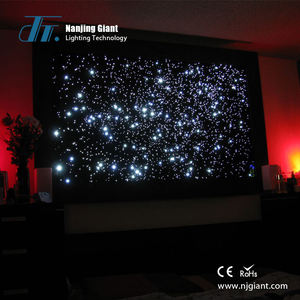 Plafonnier à fibres optiques scintillant comme des étoiles, panneau de plafond en ciel étoilé pour cinéma - Product Image 3