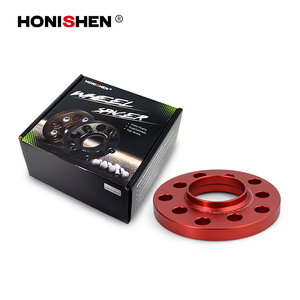 Adaptateurs de roue rouges AL6061-T6 convertir <span class=keywords><strong>5x112</strong></span> en <span class=keywords><strong>5x100</strong></span> CB66.6mm 5 entretoises de moyeu de roue pour Audi pour Benz pour Volkswagen - Product Image 1
