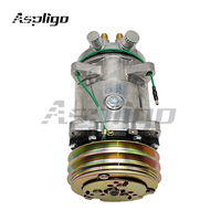Compresseur de climatisation automobile R-134a de type A2 CLHGO de 132 mm, 24 V, de haute qualité, neuf, prix usine, avec garantie d'un an