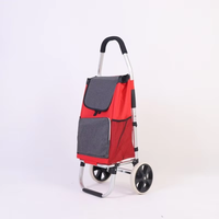 Sac de chariot à provisions pliable portable de légumes pliable personnalisé sac de chariot à provisions de supermarché sac à provisions réutilisable