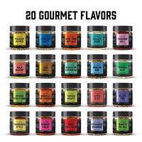 Ensemble d'épices et d'assaisonnements certifiés casher, 20 pots uniques, pour barbecue, idéal pour les cadeaux