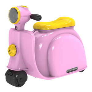 Andador de bebé de plástico <span class=keywords><strong>3</strong></span> en 1 con coches de juguete, equipaje para niños, maleta para motocicleta para <span class=keywords><strong>2</strong></span>-4 años, coche de paseo a la venta para niños - Product Image 3