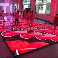 Escalier d'affichage à LED numérique Concert Fair Wedding Dance Floor Led Display