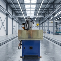Machine de fraisage CNC 4040 à trois axes contrôlée par PLC pour la gravure sur pierre (granit/marbre) haute performance 2,2 kW AC220V/50HZ