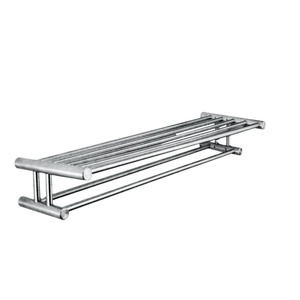 Everstrong – <span class=keywords><strong>porte</strong></span>-serviettes <span class=keywords><strong>mural</strong></span> <span class=keywords><strong>double</strong></span> salle de bain, <span class=keywords><strong>porte</strong></span>-serviettes et rail en acier inoxydable 304 V0204 - Product Image 1