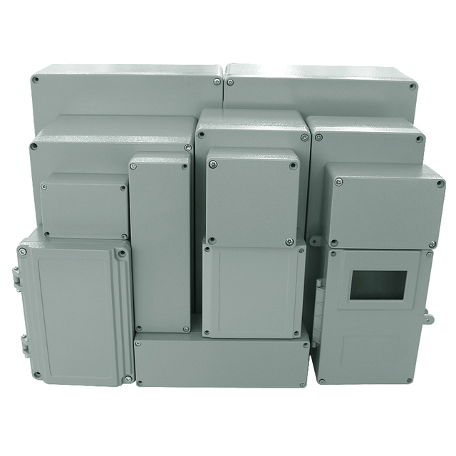 ADC12 Aluminum Alloy Ip65 Waterproof Enclosure Metal Junction Box Die-Casting Projects Aluminum Die Casting