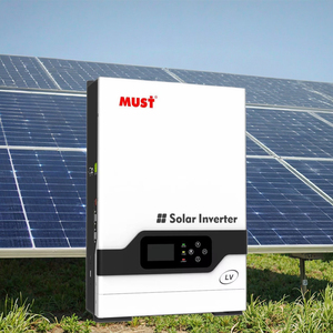 Onduleur solaire hybride/hors réseau à onde sinusoïdale pure 120 V CA monophasé vers 24 V CC 1 kW 2 kW 3 kW 50/60 Hz, sortie unique PV1800 LV 1 kW monophasé - Product Image 1