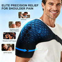 Manchon de compression en gel solide personnalisé, en Lycra souple, pour la récupération de la coiffe des rotateurs après chirurgie et les douleurs post-entraînement à l'épaule