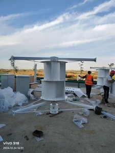 เครื่องกำเนิดไฟฟ้าพลังงานลมแบบแกนตั้ง 100KW 150KW 200KW ระบบพลังงานทดแทน โรงงานผลิตตามสั่ง กำลังไฟฟ้าตามความต้องการ - Product Image 4
