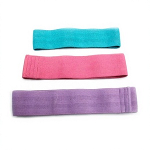 High Quality Anti-Slip Fabric Hip Resistance <b>Bands</b> Set Custom Logo Elastic Booty Training Loop <b>Bands</b> for Fitness Gym <b>Workout</b> - Product Image 1