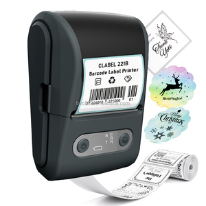 Stampante Termica Portatile Mini Wireless per <span class=keywords><strong>Etichette</strong></span>, Prezzi e Codici a Barre per Casa e Negozio - Disponibile - Product Image 2