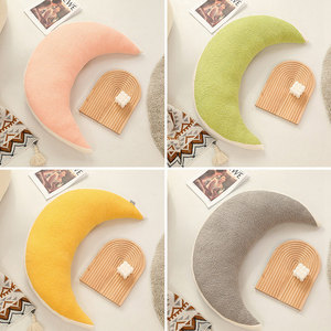 Ins style imbottito morbido giallo stella <span class=keywords><strong>e</strong></span> <span class=keywords><strong>luna</strong></span> cuscino peluche a forma di <span class=keywords><strong>luna</strong></span> cuscino peluche giallo peluche a forma di <span class=keywords><strong>luna</strong></span> cuscino da tiro per arredamento - Product Image 6