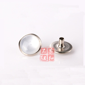 Resin Pearl <b>Snap</b> Buttons Round Classic Shirt Suit Jacket <b>Fasteners</b> - Product Image 1