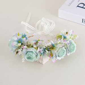 <span class=keywords><strong>Couronne</strong></span> de <span class=keywords><strong>fleurs</strong></span> artificielle hawaïenne en soie <span class=keywords><strong>pour</strong></span> mariage et décoration capillaire de fête - Product Image 5