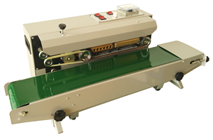 Machine de scellage thermique horizontale automatique à bande continue en PVC pour la fermeture de sacs en plastique pour boissons - Product Image 2