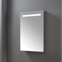 Moderno Gabinete de Baño con Espejo LED Rectangular, Pantalla Táctil, Bluetooth, Antivaho, IP54, Impermeable, de Aluminio y Vidrio, para Montar en la Pared