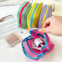 Qetesh Mini trousse de maquillage personnalisé en gros pas cher léger Portable voyage dopamine cosmétique sac de rangement pour les filles