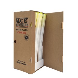 Papel de liar de cáñamo OEM de 70 mm a precio de fábrica, venta al por mayor directa de fábrica en China, paquete a granel, MOQ bajo, caja con logo personalizado lista para enviar - Product Image 3