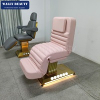 Table de traitement médical et esthétique du visage de qualité supérieure avec lit de spa électrique à 3 moteurs WallyBeauty