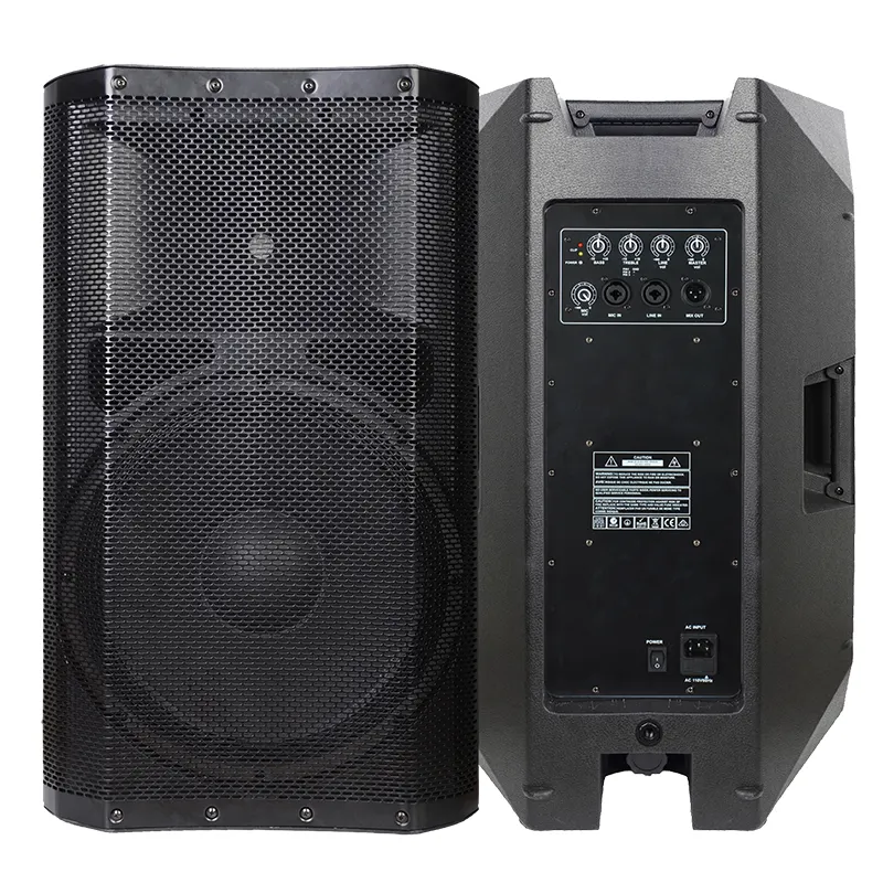 Rqsonic can12ada 12 polegadas de estúdio, monitor de dj, karaoke, alto-falantes profissionais, sistema de áudio, caixa de som ativa, alto falante portátil