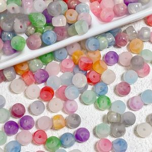 Resin Barrel Beads Drumstick Shape 8mm DIY Jewelry Making Materials For <b>Bracelet</b> Necklace Crafting - Product Image 2