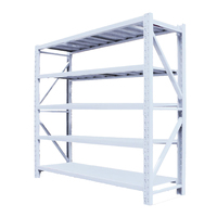 Étagères réglables avec vis, assemblées, trou en forme de diamant papillon, disponibles en bleu, blanc et orange, capacité de 100 à 500 kg par niveau