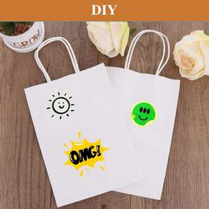 Bolsas de Papel Blancas para Regalo con Asa y Logotipo Personalizado al por Mayor - Product Image 3