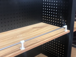 ชั้นวางของเหล็ก-ไม้ ทนทาน (แบบด้านเดียว/สองด้าน) - ชั้นวางสินค้าสำหรับร้านค้าปลีก/ซูเปอร์มาร์เก็ต - Product Image 4