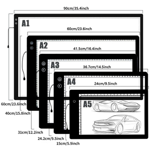 Điện tử có thể điều chỉnh <span class=keywords><strong>A2</strong></span> A3 A4 A5 Acrylic phác thảo vẽ Pad nghệ sĩ vẽ Pad USB powered LED Truy Tìm <span class=keywords><strong>Board</strong></span> LED hộp đèn - Product Image 1