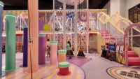 Centre de jeux intérieur sécurisé pour enfants, équipement de jeux doux pour parc d'attractions
