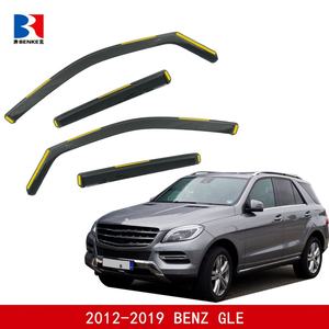 Pare-soleil pour Mercedes-Benz GLE 2012-2019 W166, déflecteur d'injection en PC pour visière de fenêtre intégrée - Product Image 2