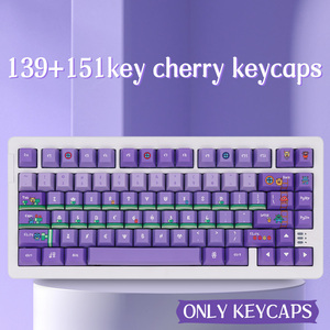 Teclas Personalizadas de Monstruo en Verde y Morado, Perfil Cherry para Teclado Mecánico Cherry <span class=keywords><strong>MX</strong></span> 60%, 151 Teclas, Espacio 7U - Product Image 3